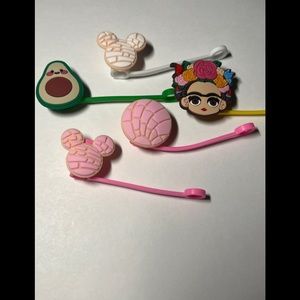 Silicone Straw Covers **Pick Three**